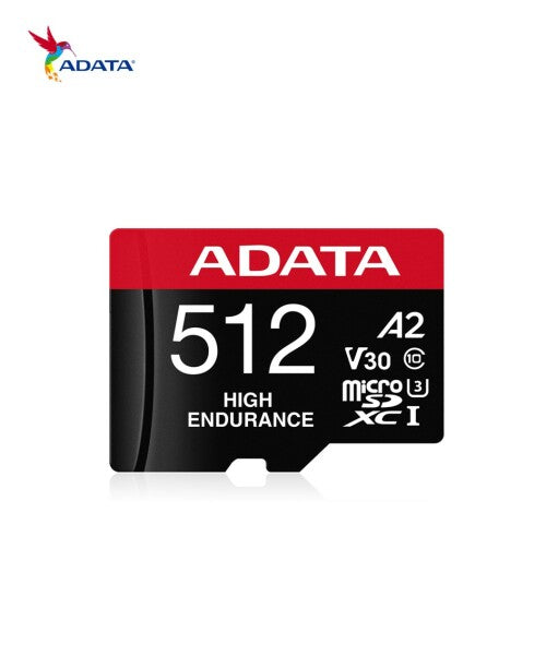 ADATA MICRO SD HIGH ENDURANCE V30S CL10 - 512GB