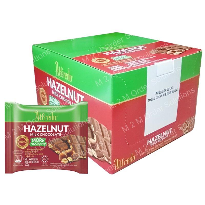 Alfredo-Chocolate-Hazel-Nut-10x100G-M2M-Order-Solutions