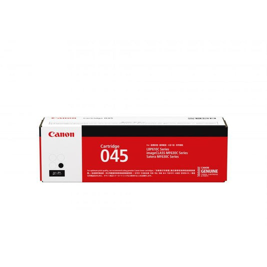 Canon 045H BK Pack Laser 1 Original Cartridge Black Toner 2800 Pages High Yield