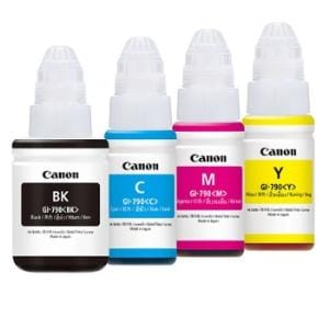 Canon Black GI-790 BK Original Cartridge Ink Inkjet Pack Inkjet -