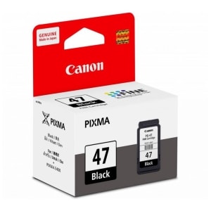 Canon Black Inkjet Cartridge BK Ink Inkjet Pack Original PG-47