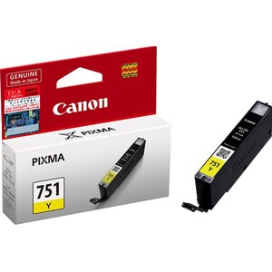 Canon Cartridge Pack Ink Inkjet Inkjet Original 1 CLI-751Y 1 Yellow Pack