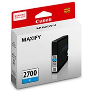 Canon Cartridge Pack PGI-2700C Inkjet Ink Cyan 700 Pages Original