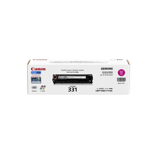 Canon Cyan CRG-331 Toner Pack C 1500 Pages Cartridge Original Laser