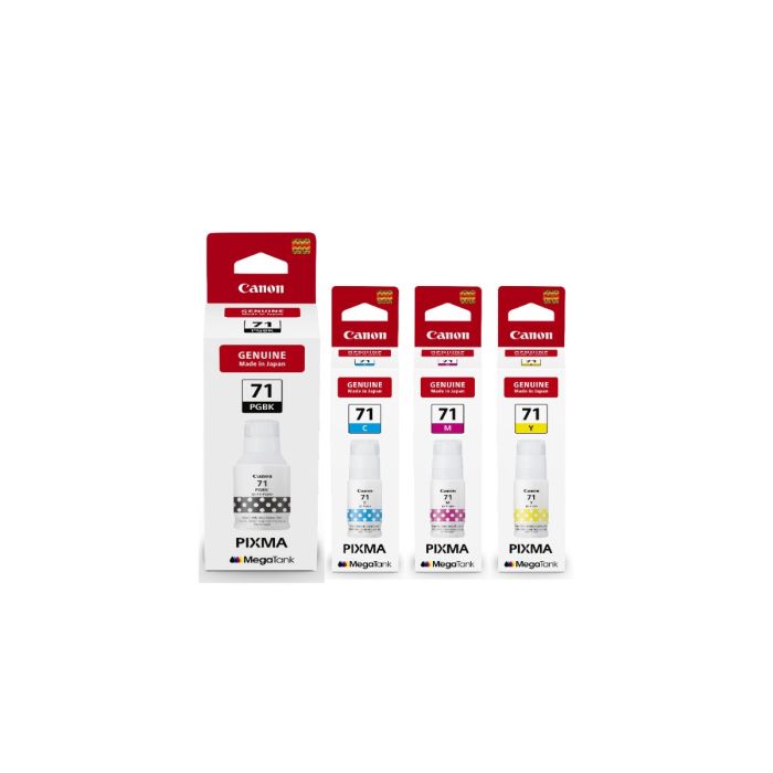 Canon Original M Ink 40 Pack GI-71S Cartridge Inkjet Magenta mL -