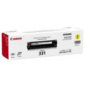Canon Yellow CRG-331 Y Original 1500 Pages Toner Laser Cartridge Pack