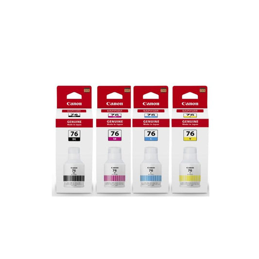 Canon mL Ink GI-76BK Refill Black Bottle 170 Inkjet -