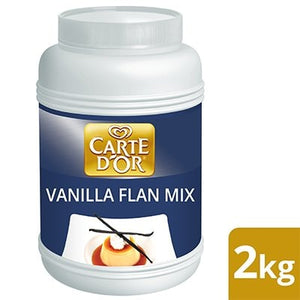 Carte d'Or Vanilla Flavoured Flan Mix 2kg (6 x 2 kg) Carton