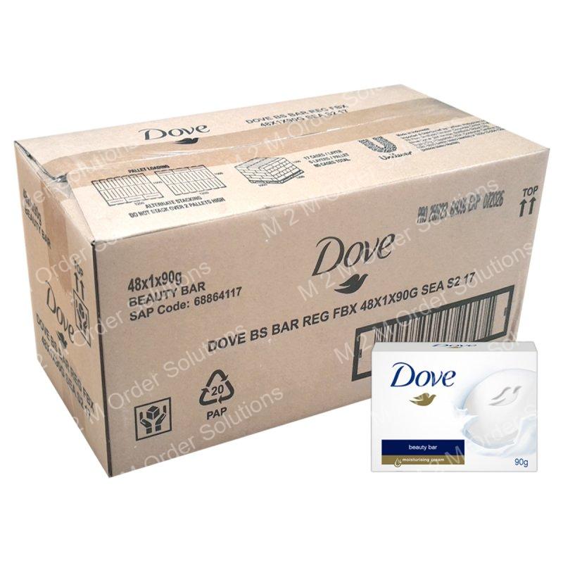 DOVE BEAUTY SOAP BAR 48x90G