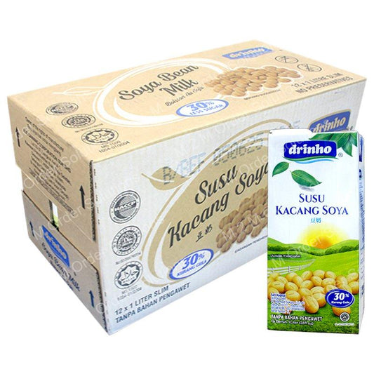 DRINHO MILK KACANG SOYA 12*1L