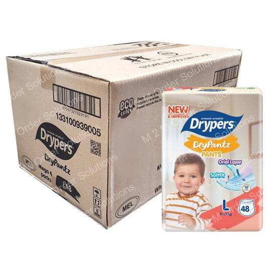 DRYPERS DRYPANTZ L DIAPER BABY-4*48S
