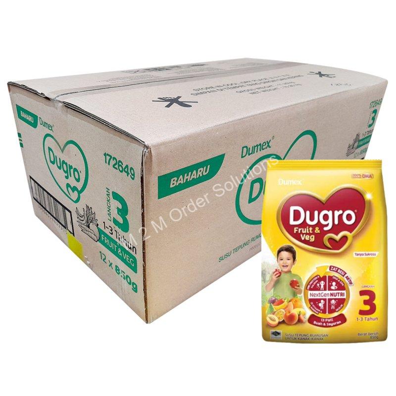 DUMEX DUGRO FRUIT VEGETABLES STEP-3 12*850G