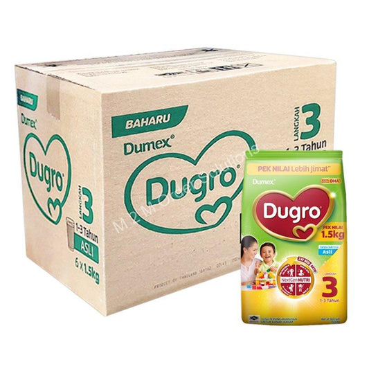 DUMEX DUGRO MILK POWDER STEP-3 6*1.5KG