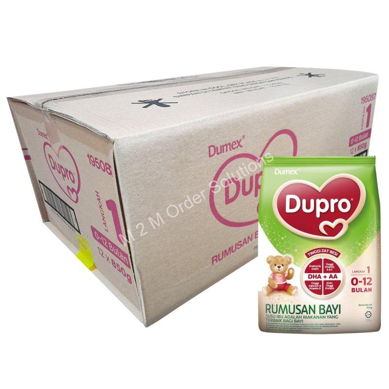 DUMEX DUPRO MILK POWDER STEP-1 12*850G