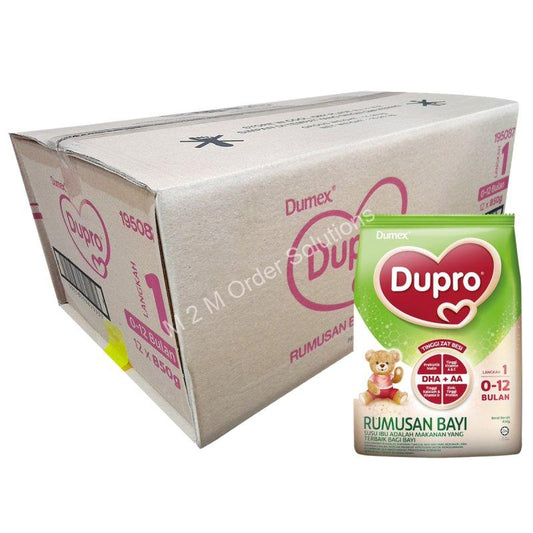 DUMEX DUPRO MILK POWDER STEP-1 12*850G