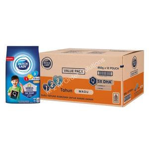 DUTCH LADY MILK HONEY 1-3 YEARS  12*850G