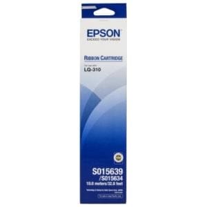 EPSON RIBBON DOT CHARACTERS CARTRIDGE BLACK MATRIX 25000000 PACK