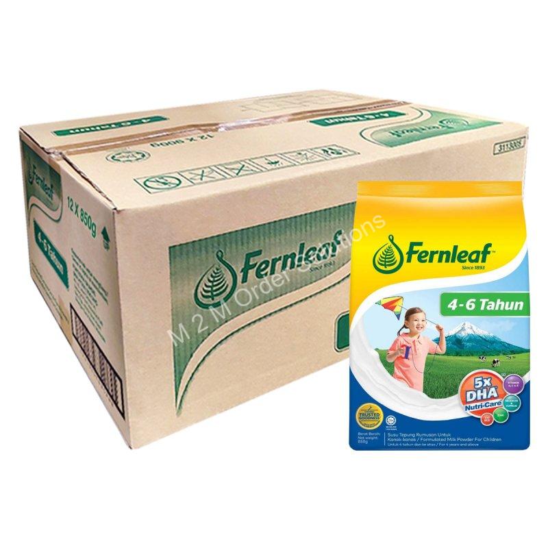 FERNLEAF MILK POWDER 4-6 YEARS  12*850G