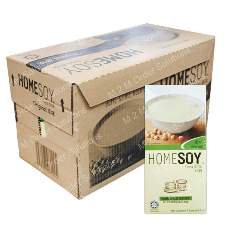 HOMESOY MILK SOYA 12*1L