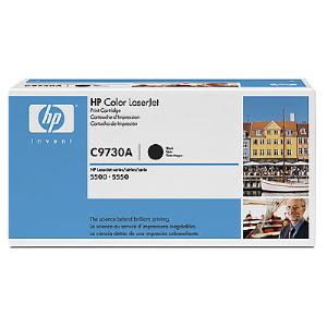 HP 13000 Each - 645A Pages - Pack - Single Laser Original - 1 Black Toner Cartridge (C9730A)
