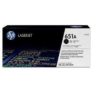 HP 13500 Black Pages Original - - - (CE340A) Laser Toner 1 Each 651A Single Pack - Cartridge