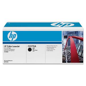 HP 1 Cartridge 13500 Single Laser - Original (CE270A) Pack - 650A - Black Each Pages Toner -