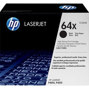 HP - - 24000 Black Laser Toner 1 Pages Original 64X Pack Cartridge -