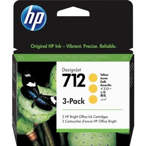 HP 29 Ink Cartridge Original / Yellow - Pack - mL 3 - Inkjet 712