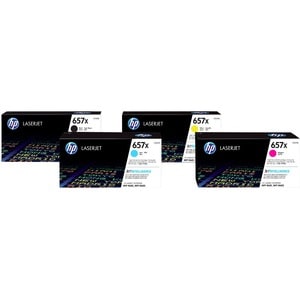HP 657X Yield - Yield Original Toner Cartridge Laser Yellow Laser High - High - Pack