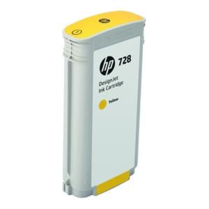 HP - 728 Original Cartridge Ink Inkjet Pack - Yellow Inkjet