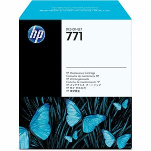 HP Black Maintenance 771 Cartridge No. Inkjet - -
