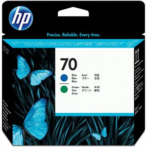 HP Blue, Green 1 - Each Inkjet - Each Original - Printhead - 1 70 Inkjet