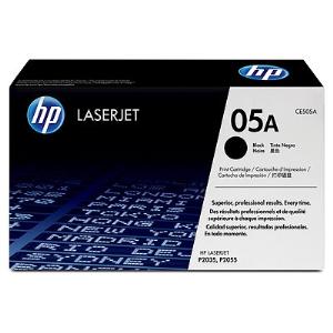 HP Cartridge Black Laser - Original Toner 2300 - Pages 05A 1 Each -