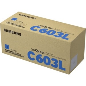 HP Cyan 10000 Pages Cartridge Laser - Pack Toner Yield - CLT-C603L High