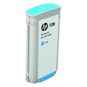 HP Cyan 1 Inkjet - 728 - Original Cartridge Each (F9J67A) Ink Inkjet -
