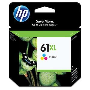HP Ink Magenta, Inkjet Cartridge 61XL Pack Pages 330 Yellow - Original Cyan, -