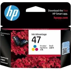 HP - Inkjet Cartridge 700 Pages Yield Tri-colour Standard 47 - mL 14 Piece Original - Ink - 1