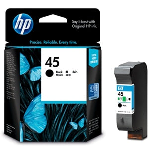 HP Inkjet Pack - Original - Cartridge Inkjet Ink 45 Black