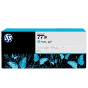 HP - Original 771B Cartridge Cyan - Pack Light Inkjet Ink Inkjet