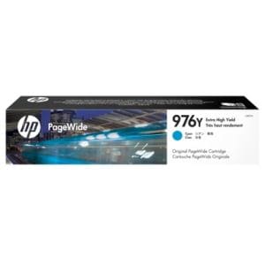 HP Original - Cyan High - 13000 Pages Page Extra Cartridge 976Y Each 1 (L0R05A) Ink - Yield Wide