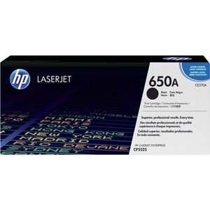 HP - Original - Laser Black Pages Pack 1 Cartridge Toner 13500 650A -