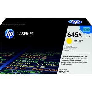 HP Original Pages Yellow - 645A Pack - - Cartridge 1 Laser 12000 Toner
