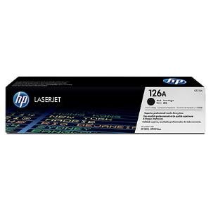 HP Pages Yield Original - Standard - 1 Cartridge Toner 126A Laser - Each Black 1200