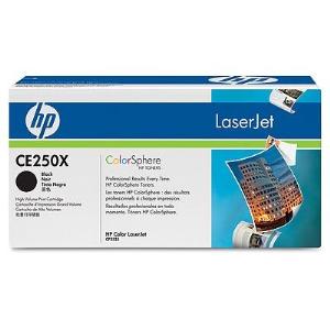 HP Single Pack 10500 1 Cartridge Black Laser Each Original - - - Pages 504X - Toner (CE250X)
