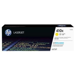 HP Toner 5000 Cartridge - Pack 410X Single Yield (CF412X) Original 1 Each - Pages Yellow Laser High - -