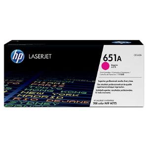 HP Toner Laser 16000 Magenta (CE343A) Single - 1 Each Original - Pages Cartridge - Pack - 651A