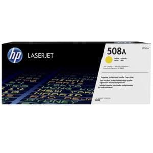 HP Yellow Original Cartridge Pack 1 - Toner - - Pages Laser (CF362A) Each - 5000 Single 508A