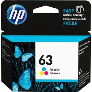 HP Yield Tri-colour Pages Ink - Standard 1 - 63 - Inkjet 150 Original Cartridge Pack