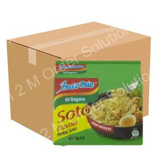 INDOMIE INSTANT NOODLES SOTO AYAM 5X78GM