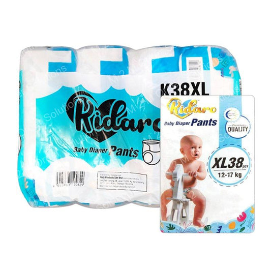 KIDARO PANTS XL DIAPER BABY-4*38S